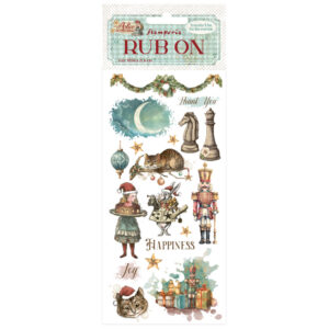 Rub-on matrica - Alice in Christmas Happiness