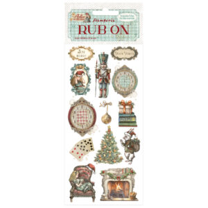 Rub-on matrica - Alice in Christmas soldiers