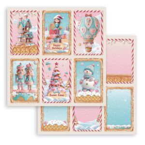 Scrapbook papír - Candy Christmas 6 cards